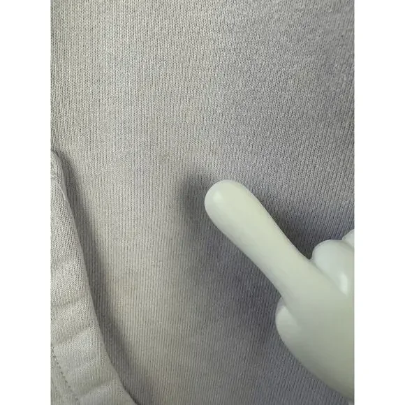 Glossier Limited Edition Lavender Hoodie Embroidered Pullover Sweatshirt Medium - Picture 16 of 16